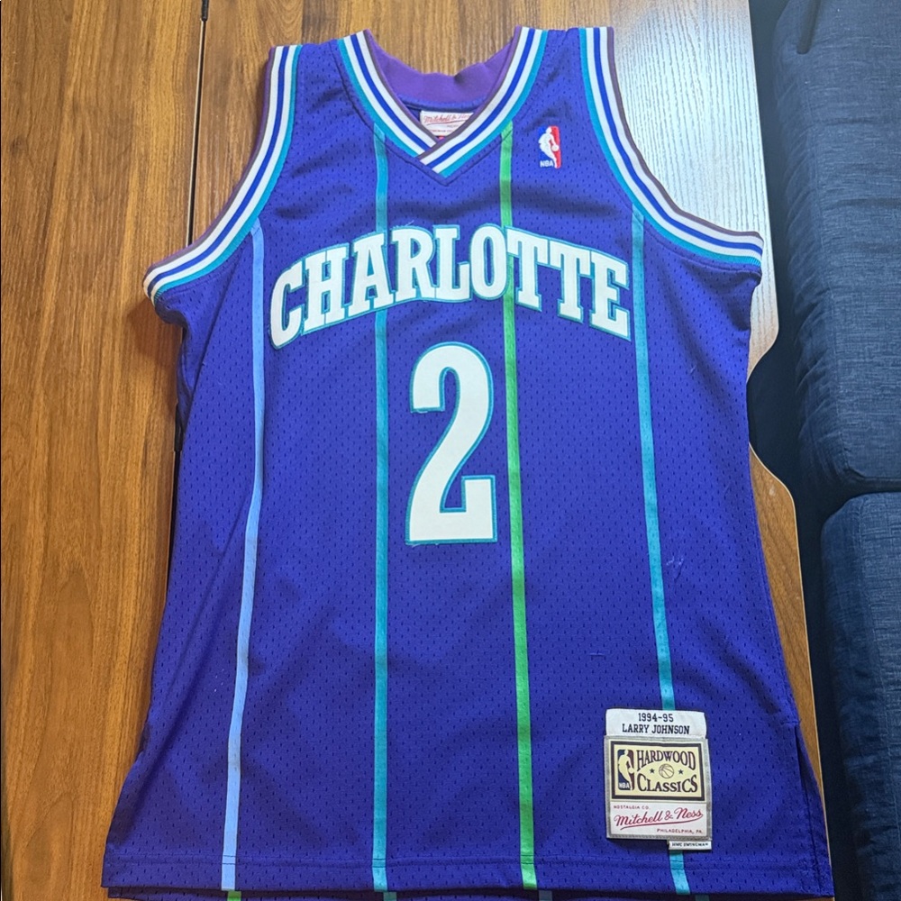 Hornets Larry Johnson Jersey